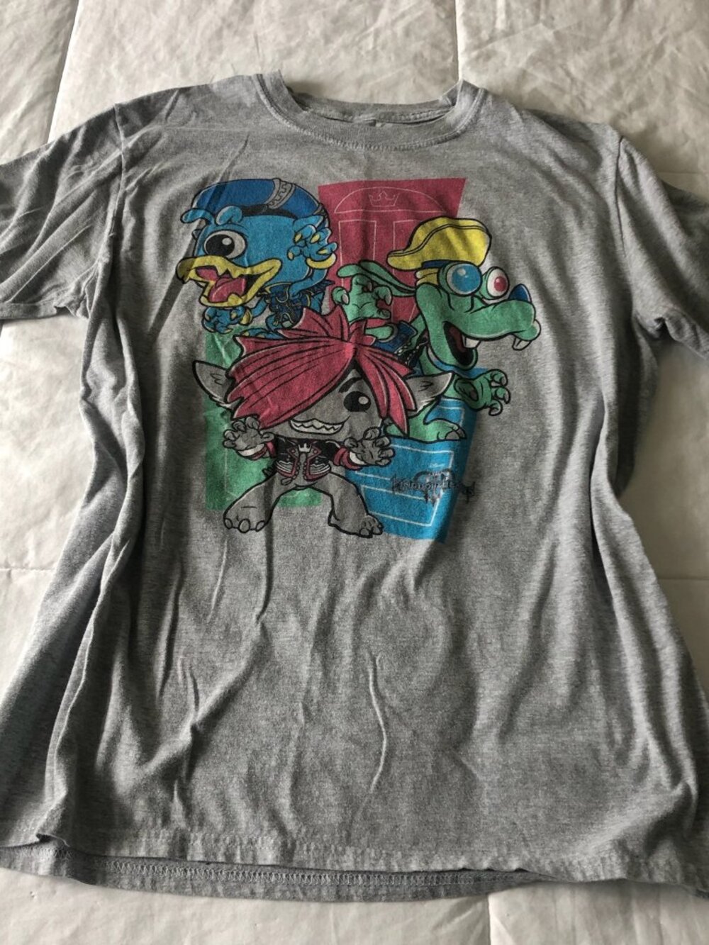 Funko Pop! Disney Kingdom Hearts III Monsters, Inc. Gray T-Shirt Unisex M